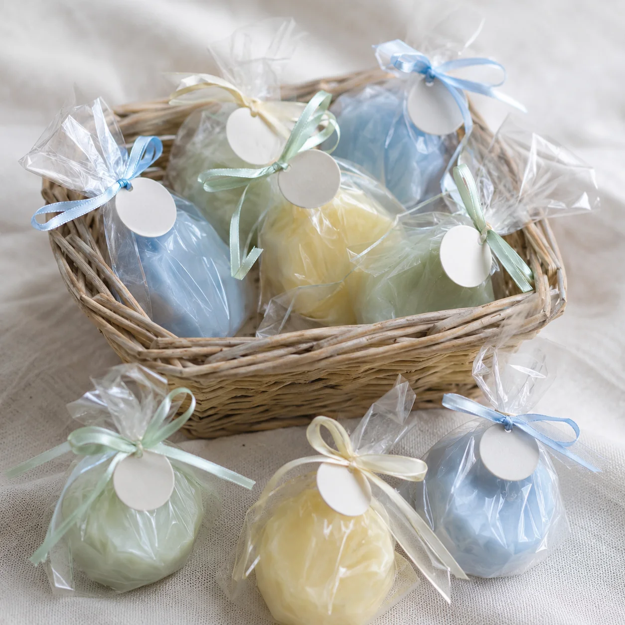 Baby shower soap favors