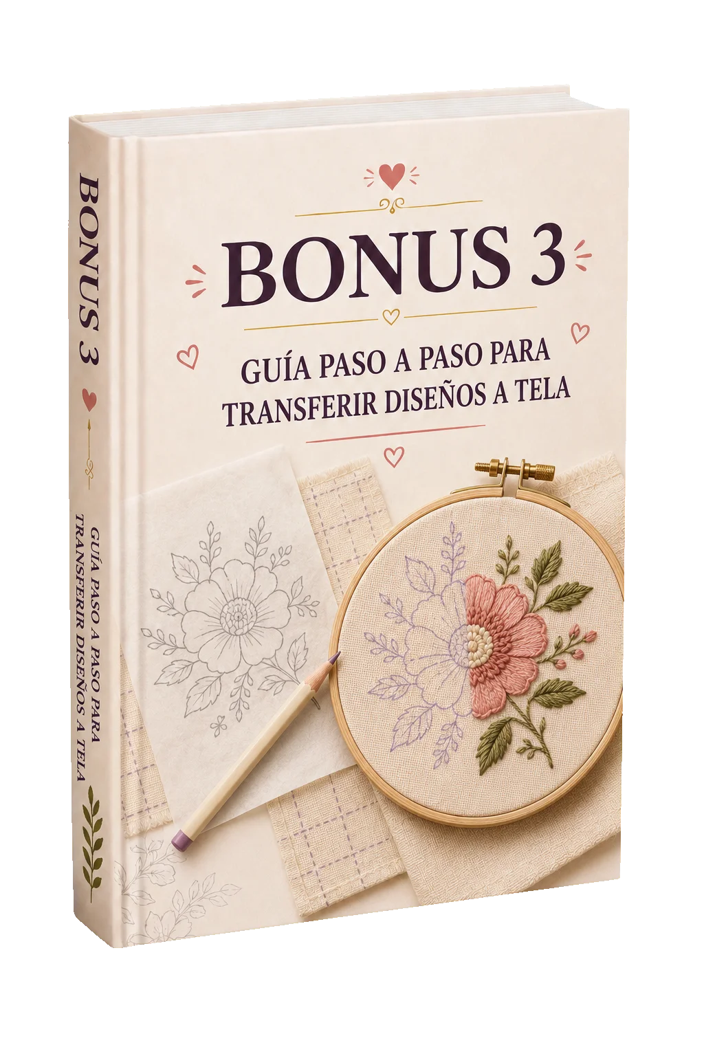 Bono 3: Gu&iacute;a paso a paso para transferir dise&ntilde;os a tela