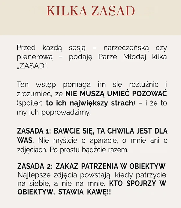 W przewodniku: 4 złote zasady