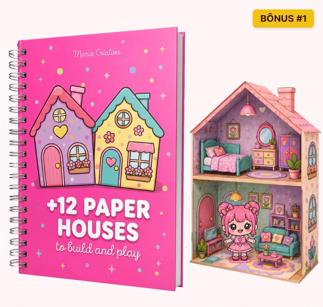 12 Paper Dollhouses