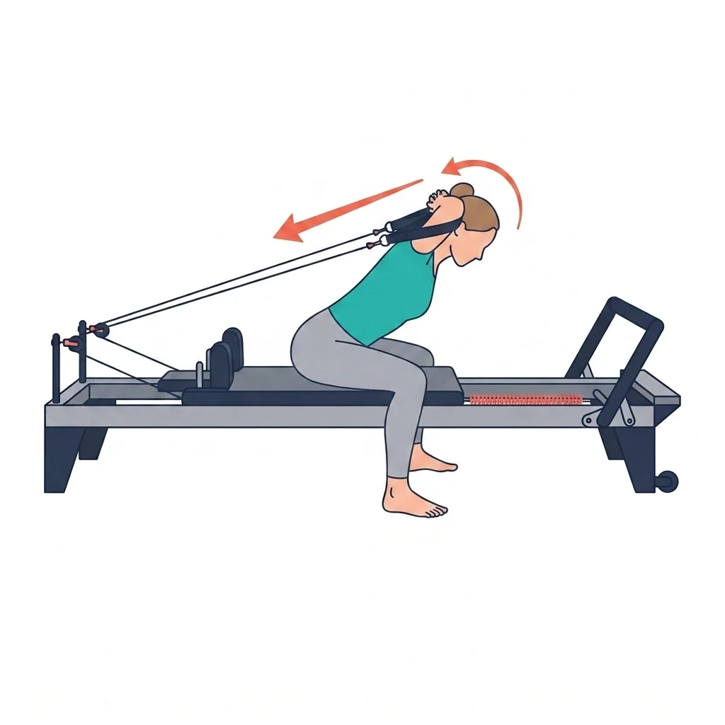 Rowing shaving — illustrated exercise