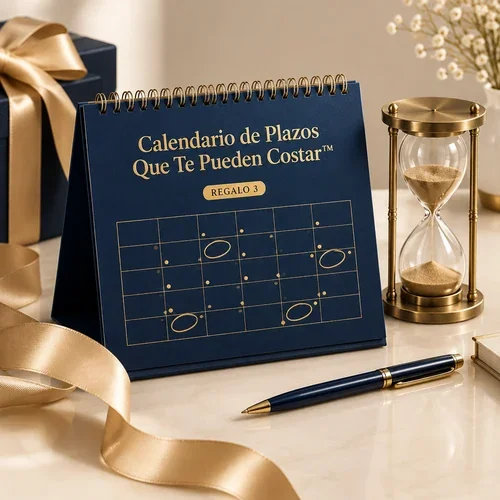 Regalo 3: Calendario de Plazos Que Te Pueden Costar™