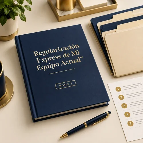 Bono 5: Regularización Express de Mi Equipo Actual™