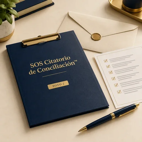 Bono 2: SOS Citatorio de Conciliación™