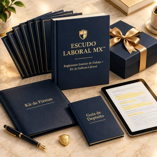 Escudo Laboral MX™: reglamento interior, kit de firmas y guía de depósito