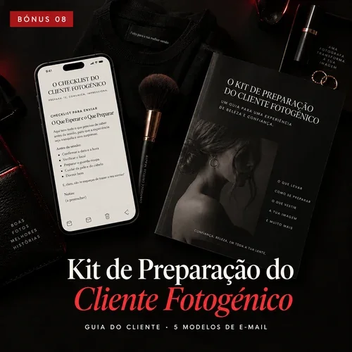 Kit de Preparação do Cliente Fotogénico