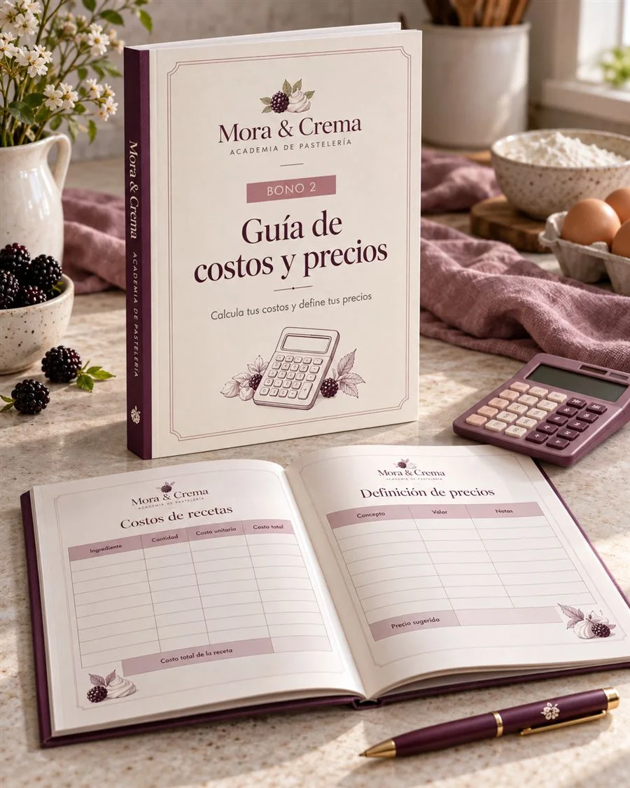 Guía de costos y precios con planillas para calcular costos y definir precios