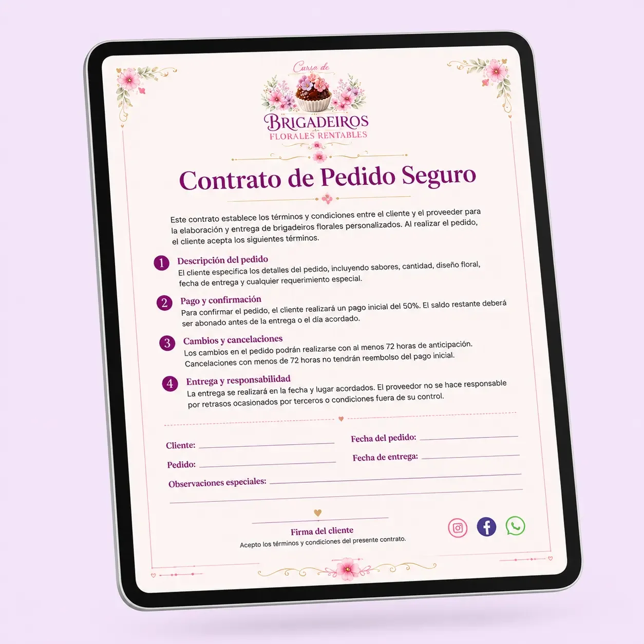 Contrato de pedido