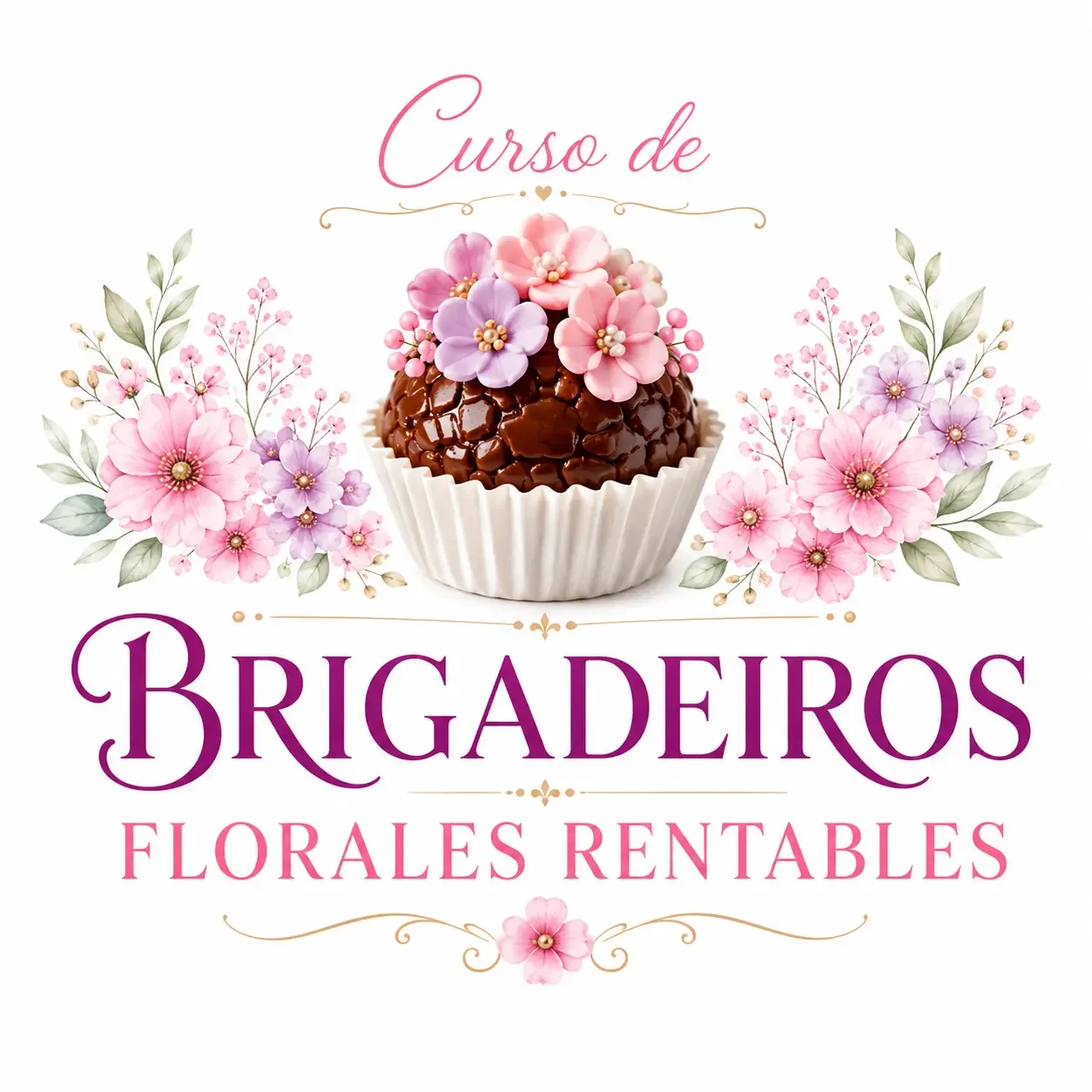 Brigadeiros Florales