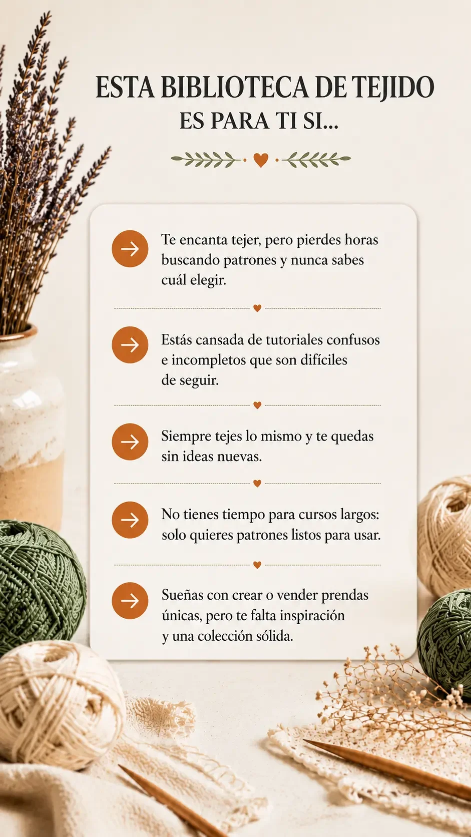 Esta biblioteca de tejido es para ti si pierdes horas buscando patrones