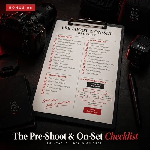 The Pre-Shoot & On-Set Checklist