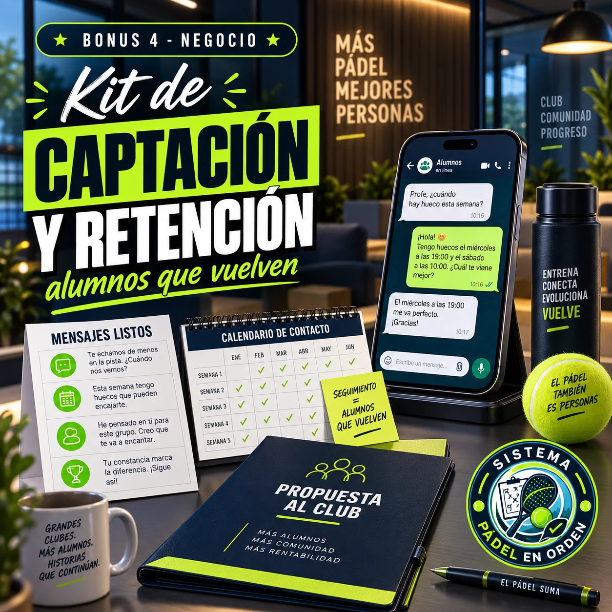 Bonus 4: Kit de captación y retención de alumnos