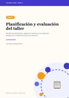 Kant-en-klare Workshops — voorbeeld 11