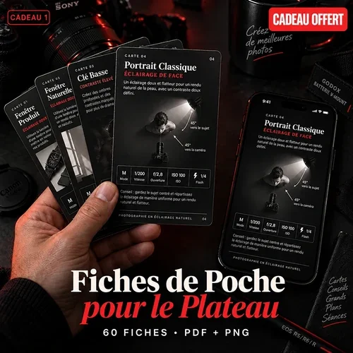 Fiches de poche pour la séance