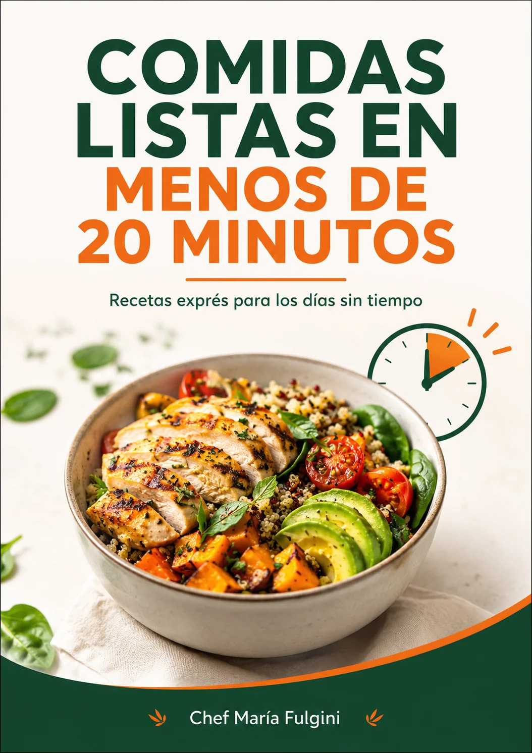 Comidas listas en menos de 20 minutos