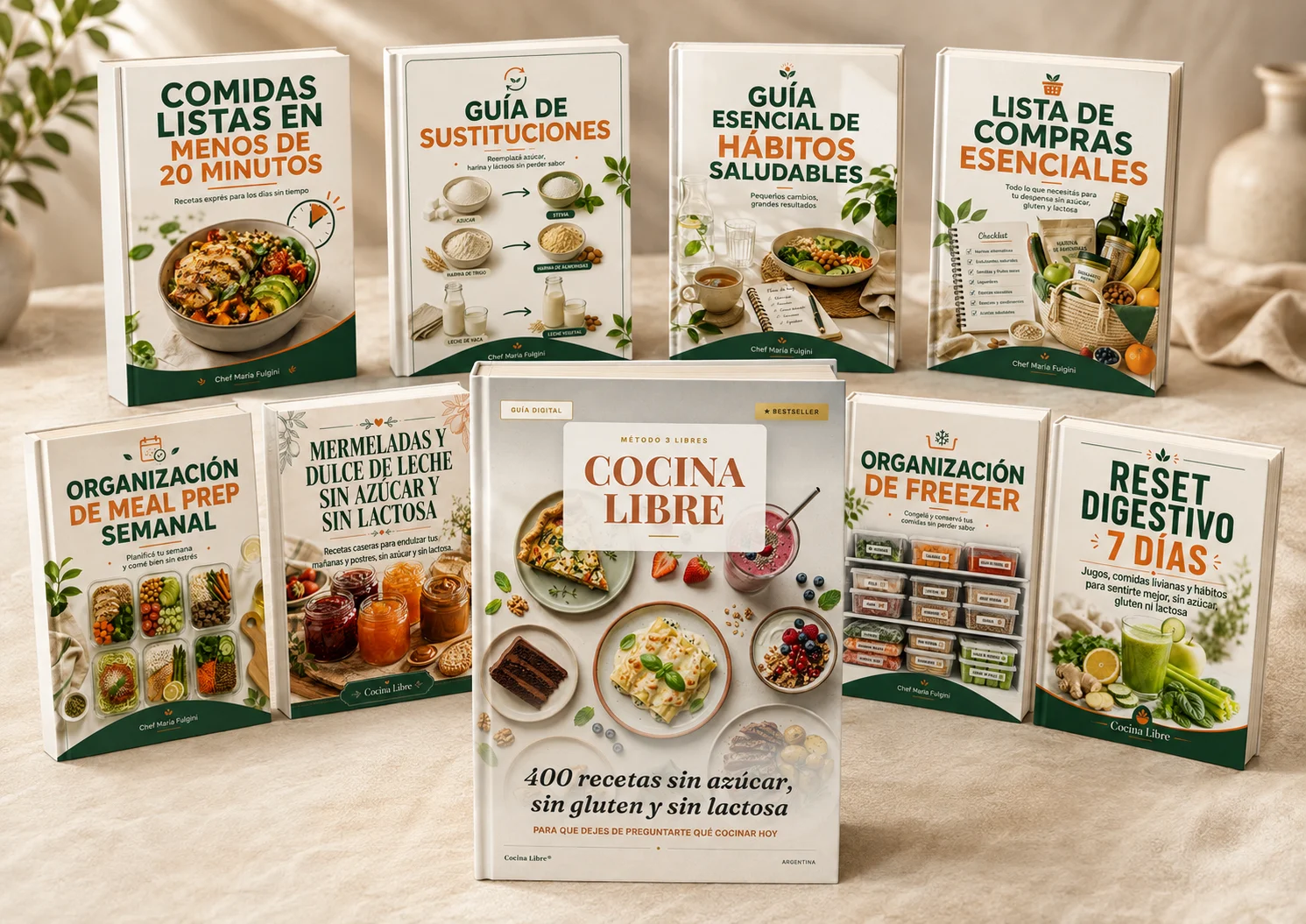 Cocina Libre más 8 guías de regalo