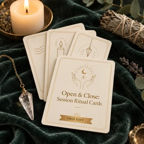Open & Close: Session Ritual Cards