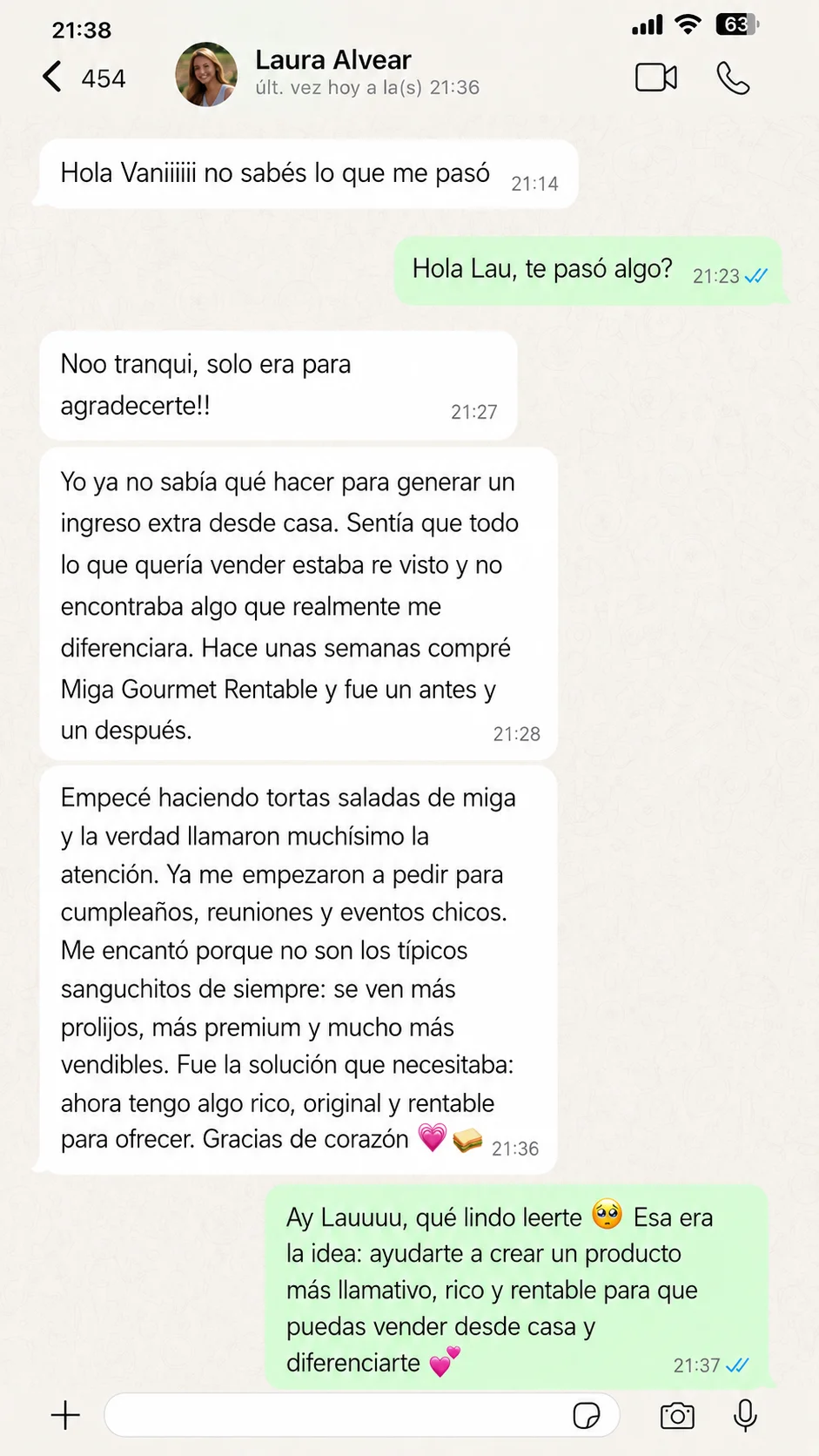 Mensaje real de un alumno 7
