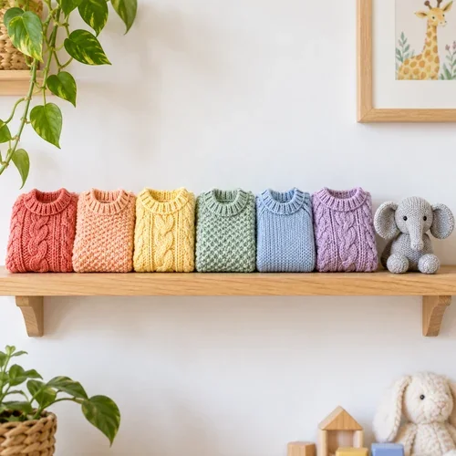 Baby knit made with The Baby Knits Made Right System™ — example 10