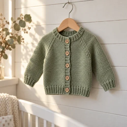 Baby knit made with The Baby Knits Made Right System™ — example 7