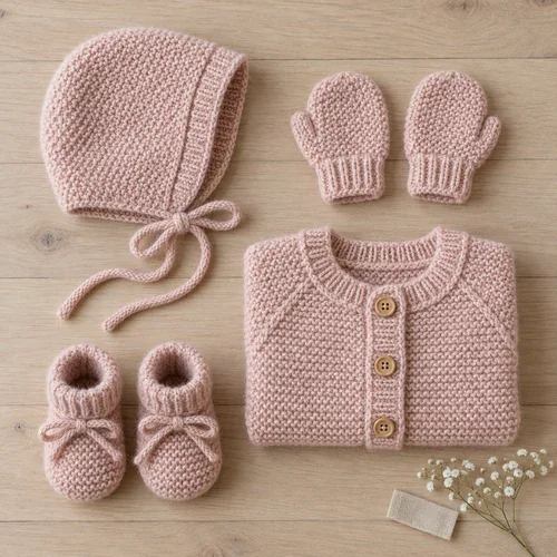 Baby knit made with The Baby Knits Made Right System™ — example 2