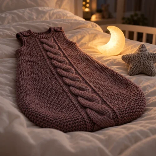 Baby knit made with The Baby Knits Made Right System™ — example 1