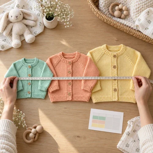 Step 1: pick the right baby size with the sizing guide