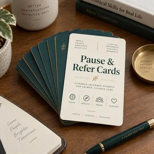 Pause & Refer Cards