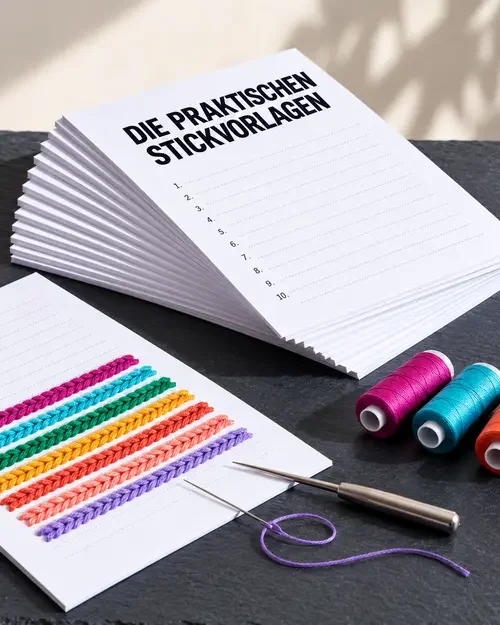 Die praktischen Stickvorlagen