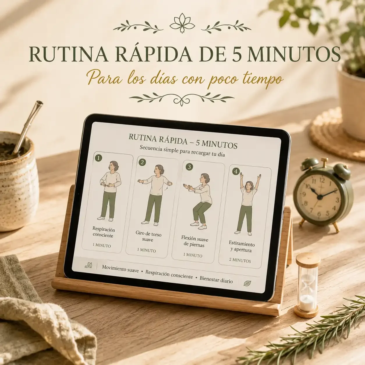 Rutina rápida de 5 minutos