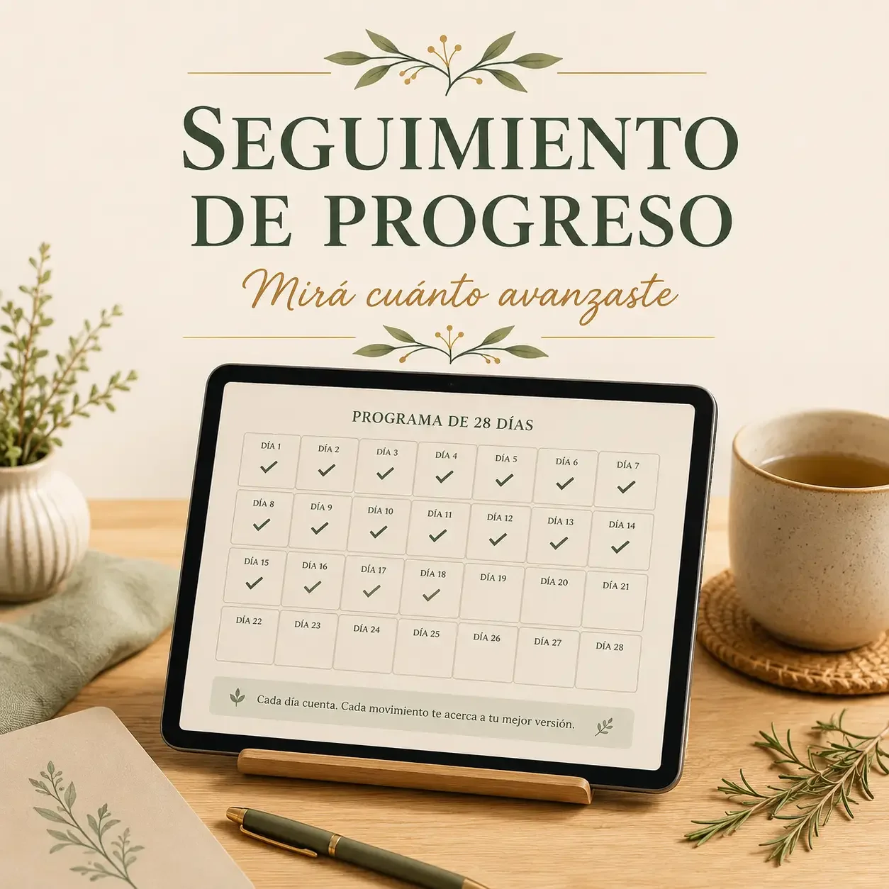 Seguimiento de progreso