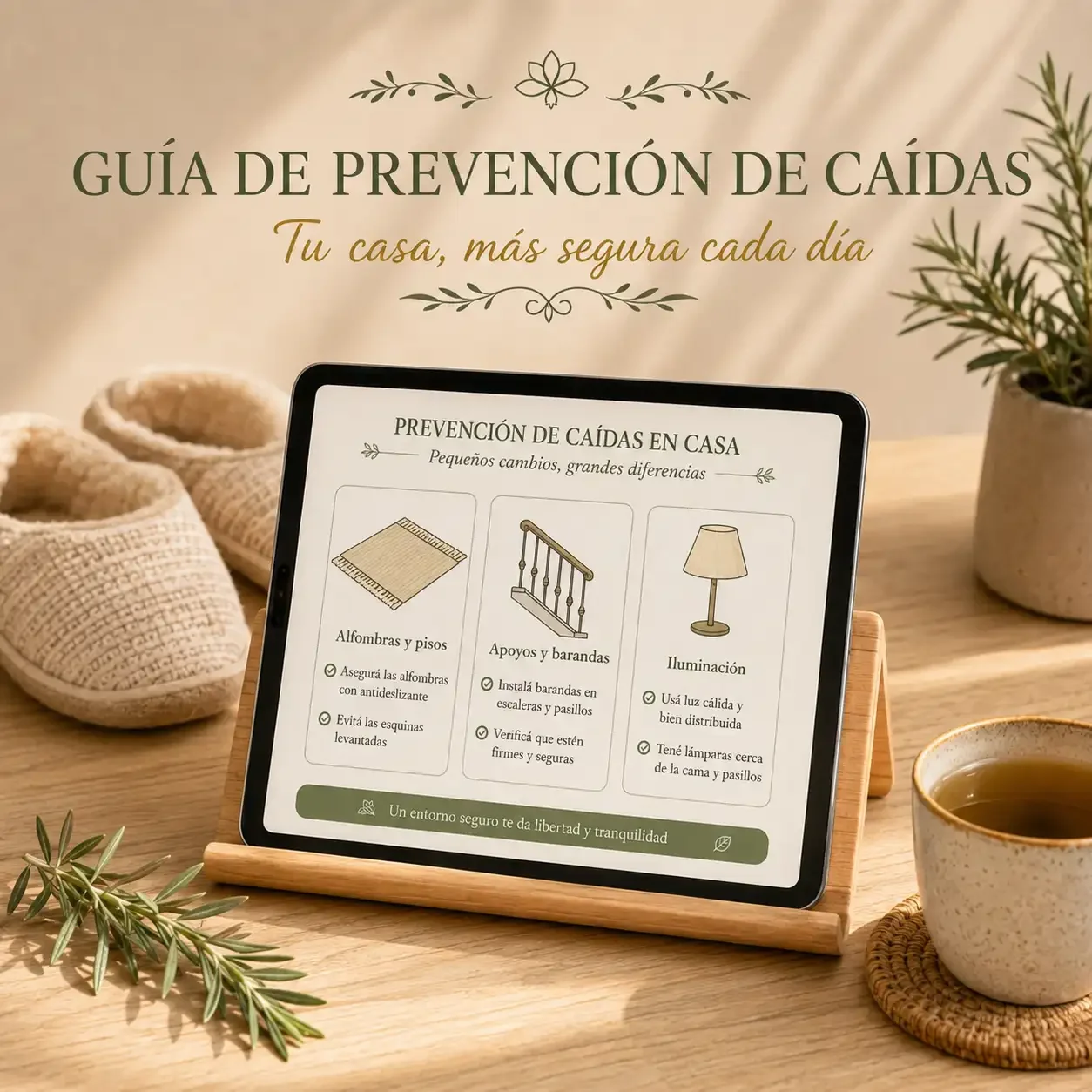 Guía de prevención de caídas