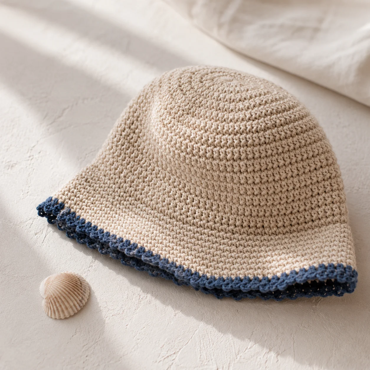 Crochet bucket hat