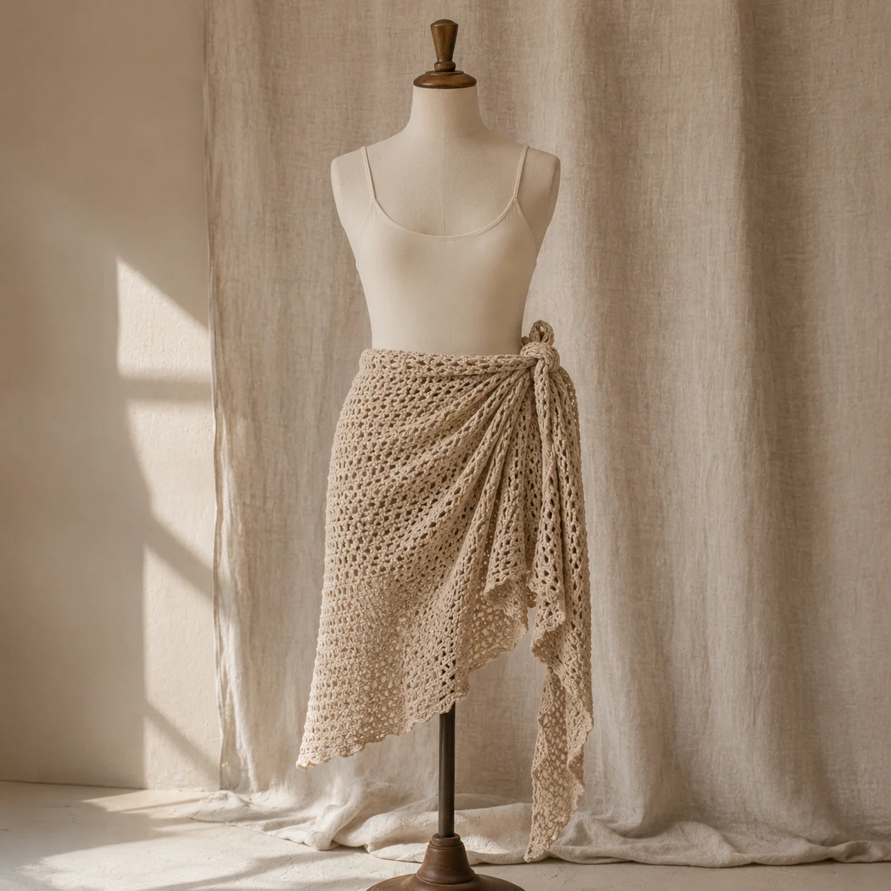 Crochet sarong
