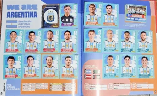 Vista previa álbum Copa 2026