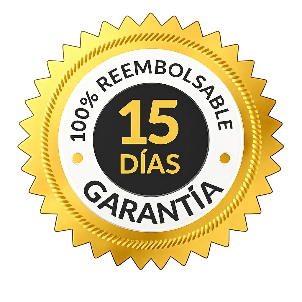 Garantía 15 días