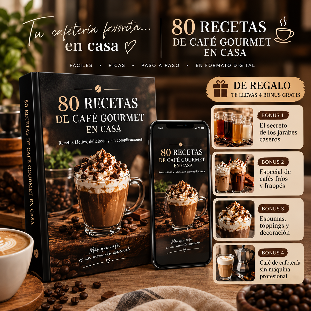 Ebook Recetas de Café Gourmet en Casa