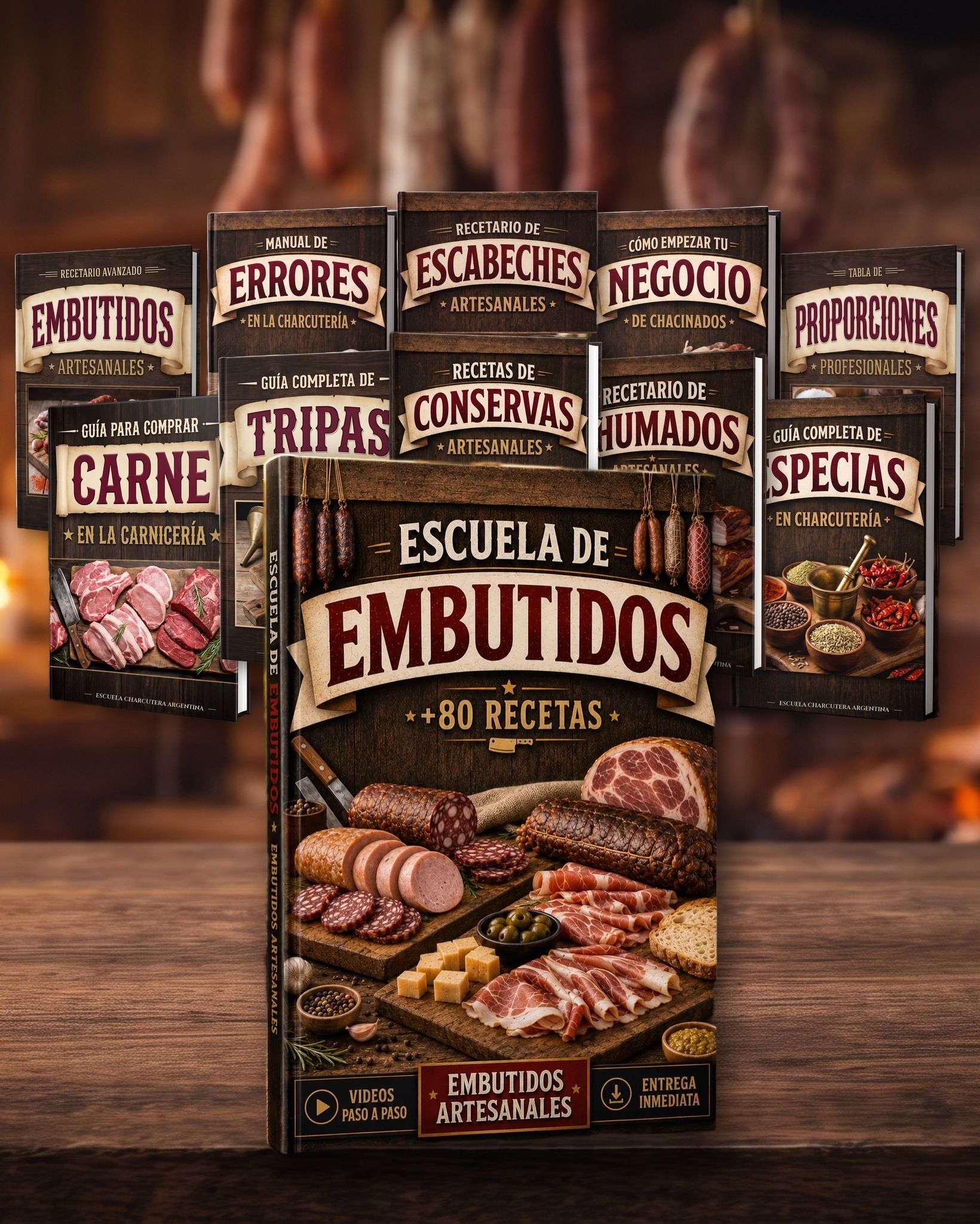 Escuela de Embutidos Caseros + 10 bonus
