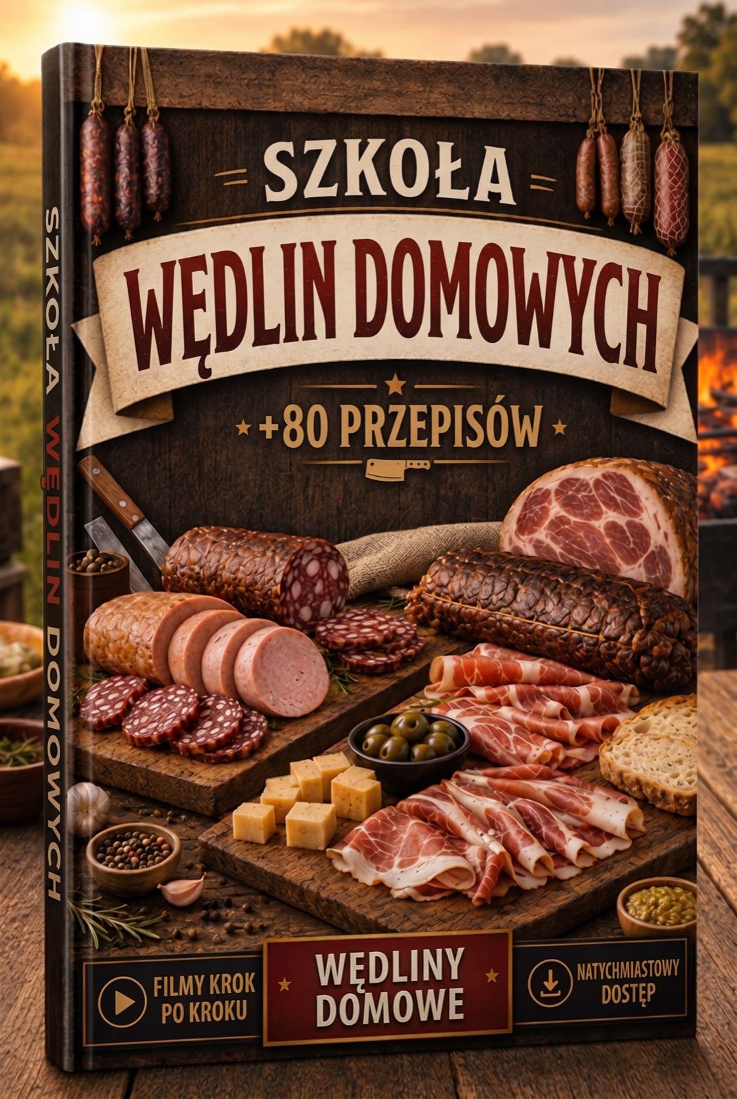 Szkoła Wędlin Domowych — kurs + 10 bonusów