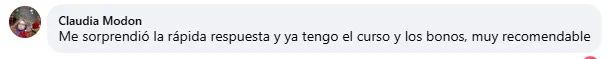 Testimonio de alumna 5